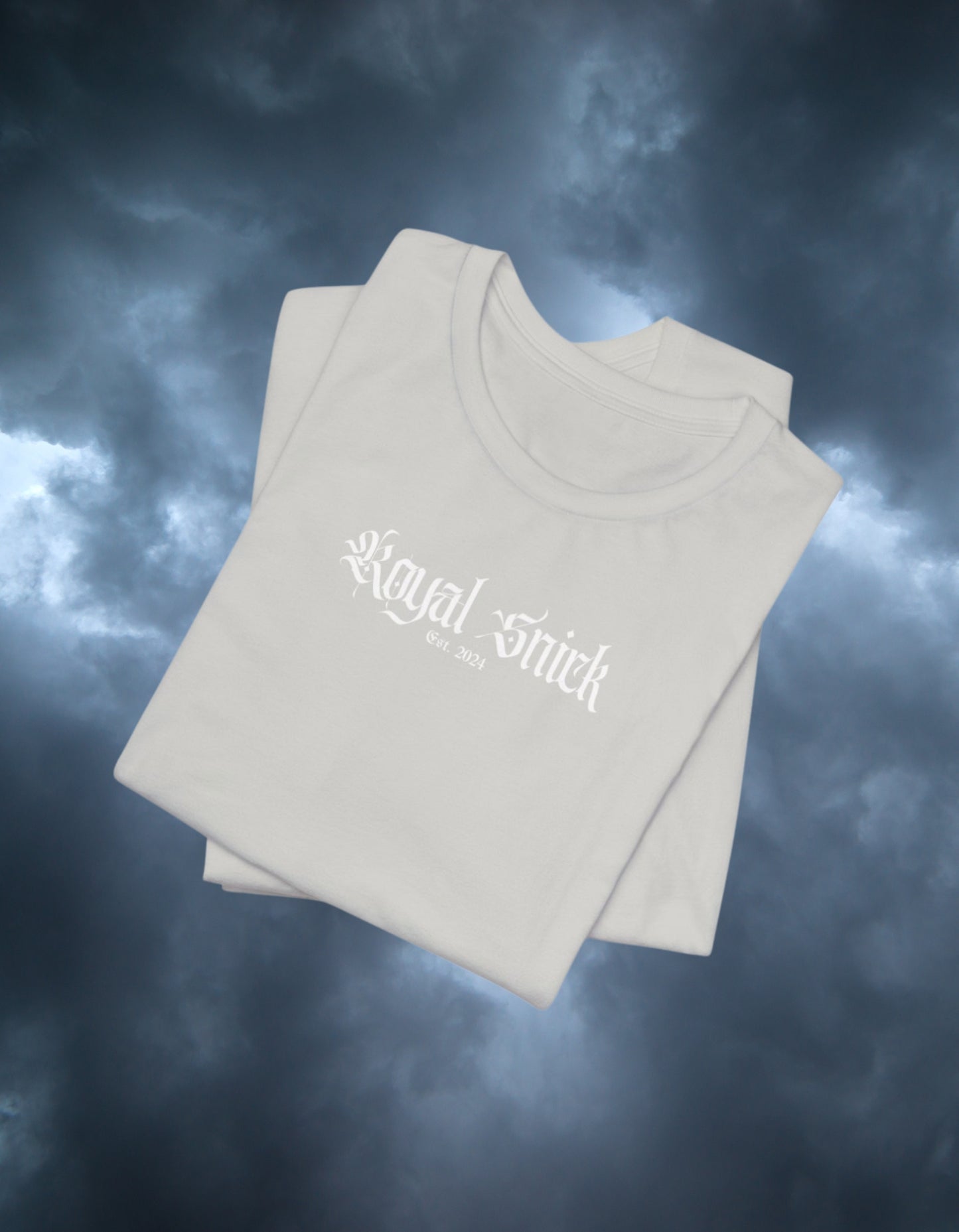 GOTHIC LOGO TEE (SILVER)