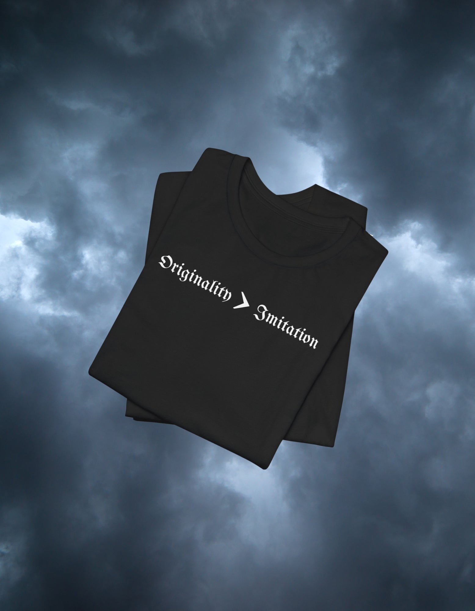 ORIGINALITY TEE - OBSIDIAN