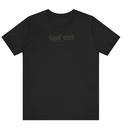 GOTHIC LOGO TEE (BLACK)