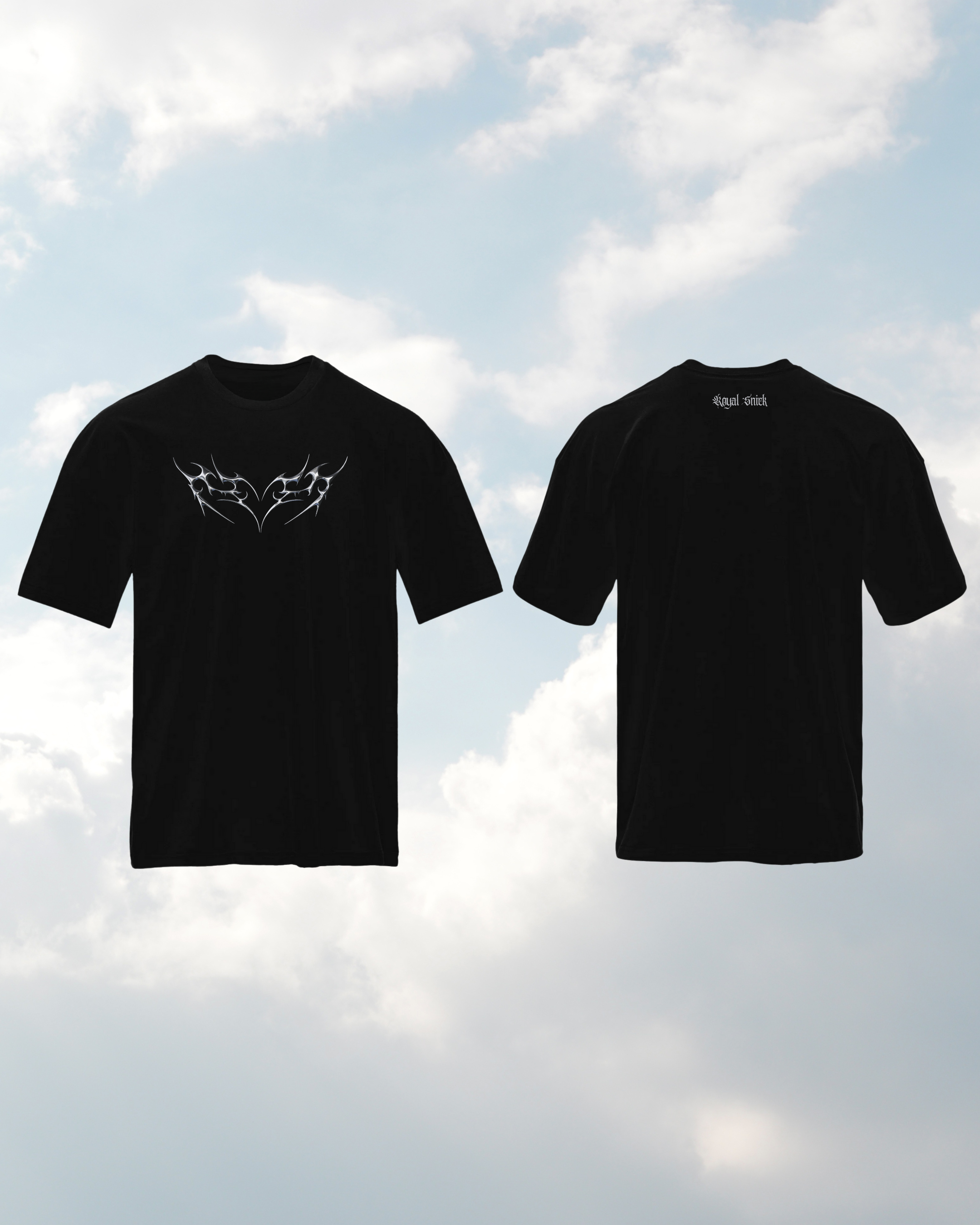 CYBER HEART RELAXED TEE